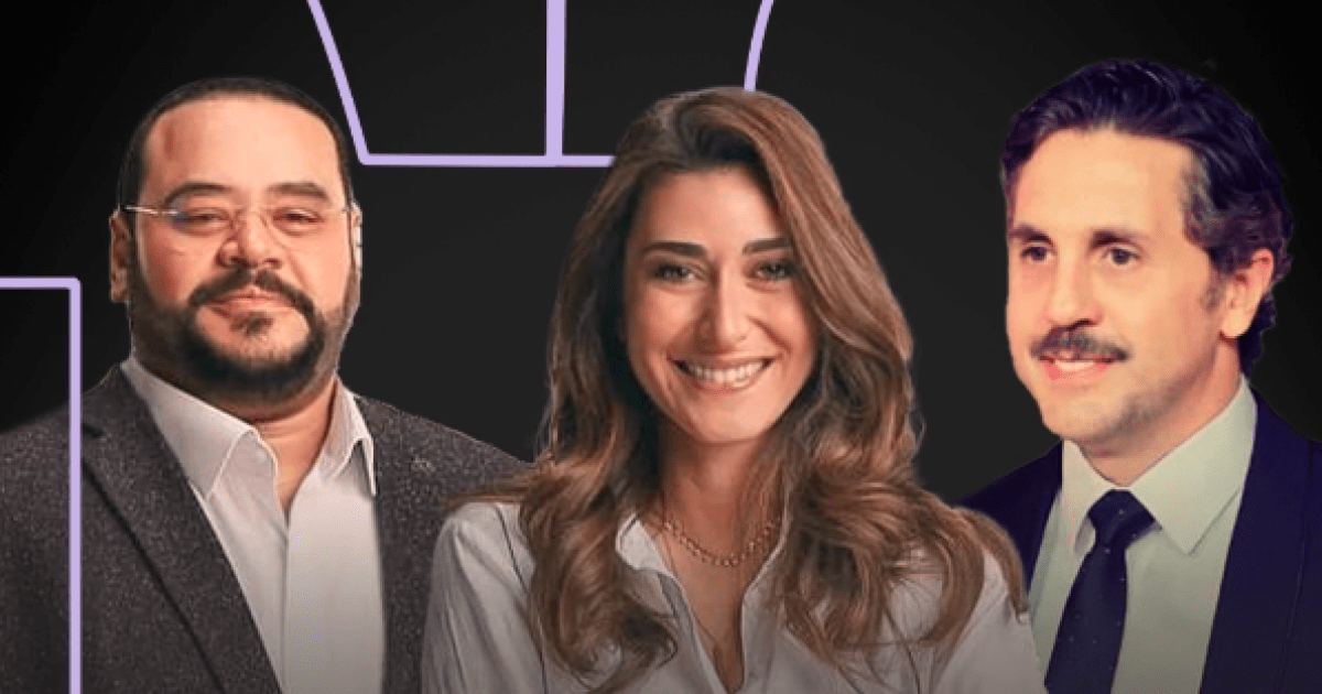أمينة خليل تائهة بين هشام ماجد ومحمد ممدوح في فيلم